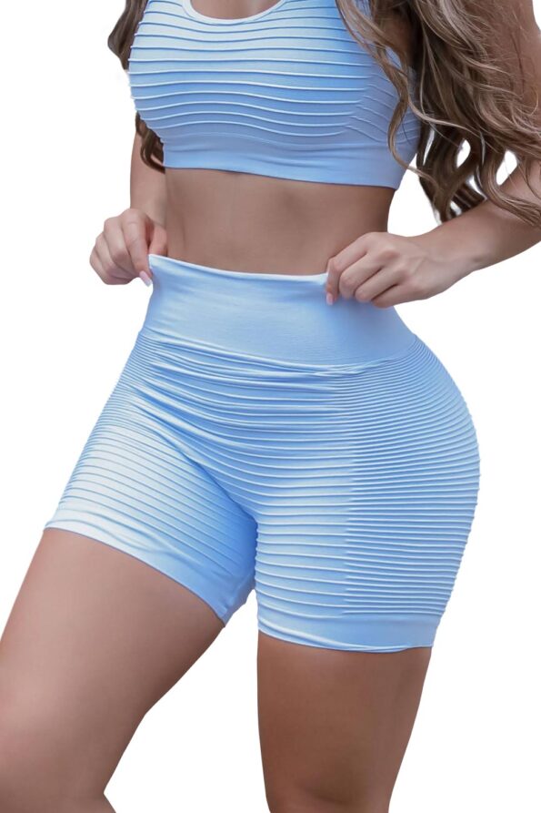 Active short 600 detalle light blue